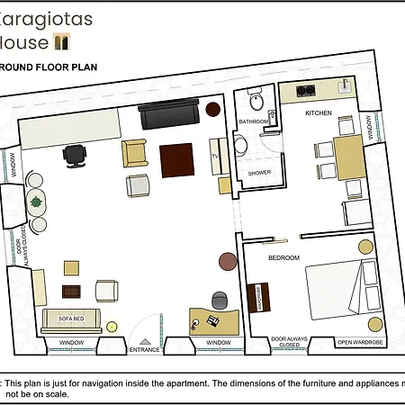 Karagiotas House 公寓