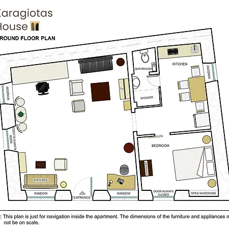 Lejlighed Karagiotas House